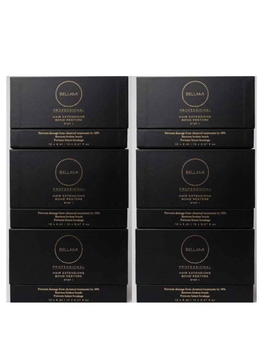 Lot Of 6 Bellami Professional Scalp Detox Treatment Hair Extensions 12 x 14.5ml